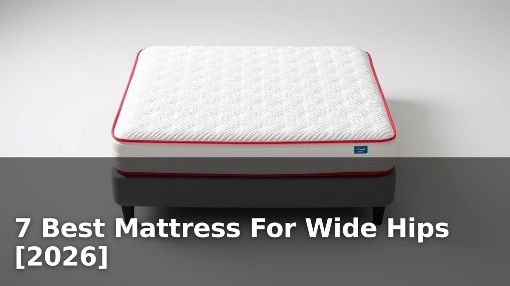 7 Best Mattress For Wide Hips [2026]