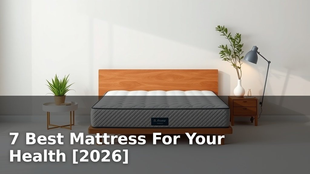 7 Best Mattress For Your Health [2026]