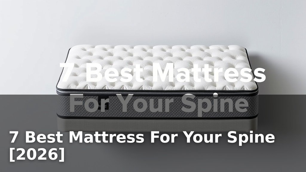 7 Best Mattress For Your Spine [2026]