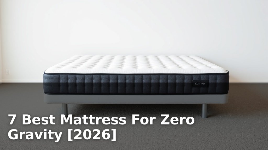 7 Best Mattress For Zero Gravity [2026]