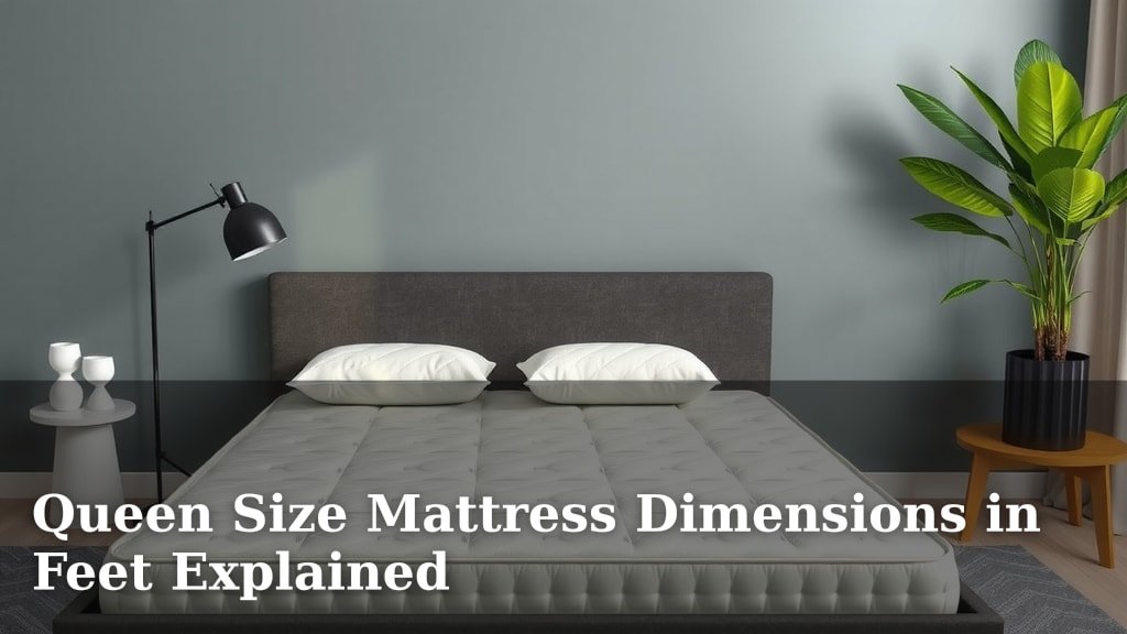 Queen Size Mattress Dimensions in Feet Explained
