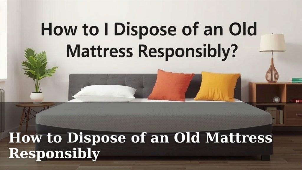 How to Dispose of an Old Mattress Responsibly