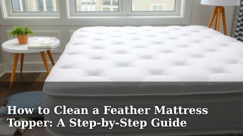 How to Clean a Feather Mattress Topper: A Step-by-Step Guide