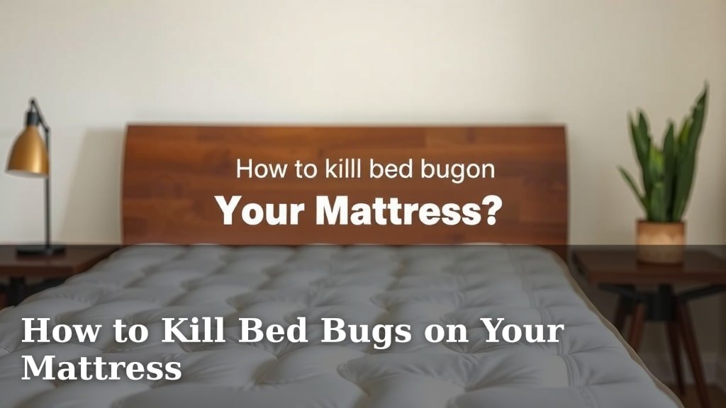 How to Kill Bed Bugs on Your Mattress