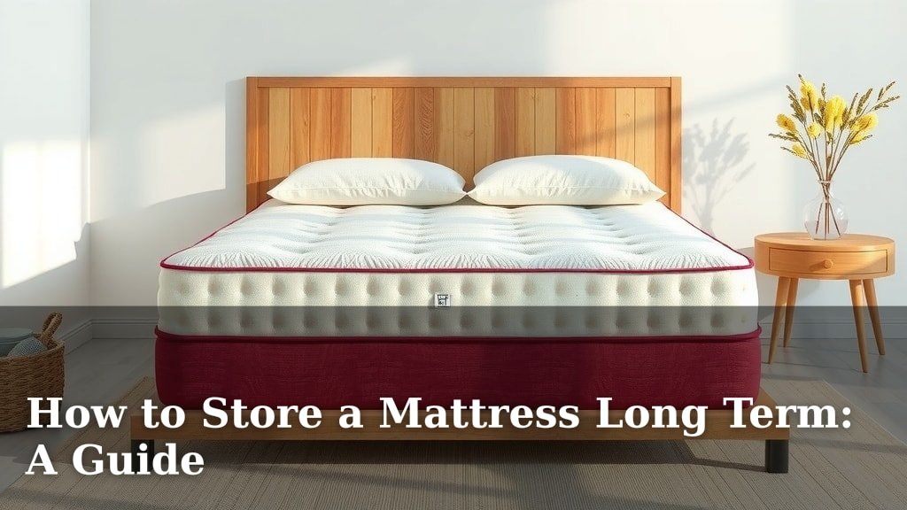 How to Store a Mattress Long Term: A Guide