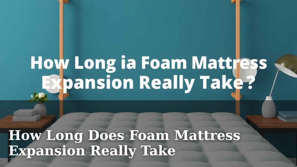 How Long Does Foam Mattress Expansion Really Take