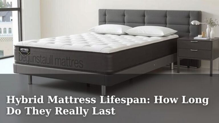 Hybrid Mattress Lifespan: How Long Do They Really Last