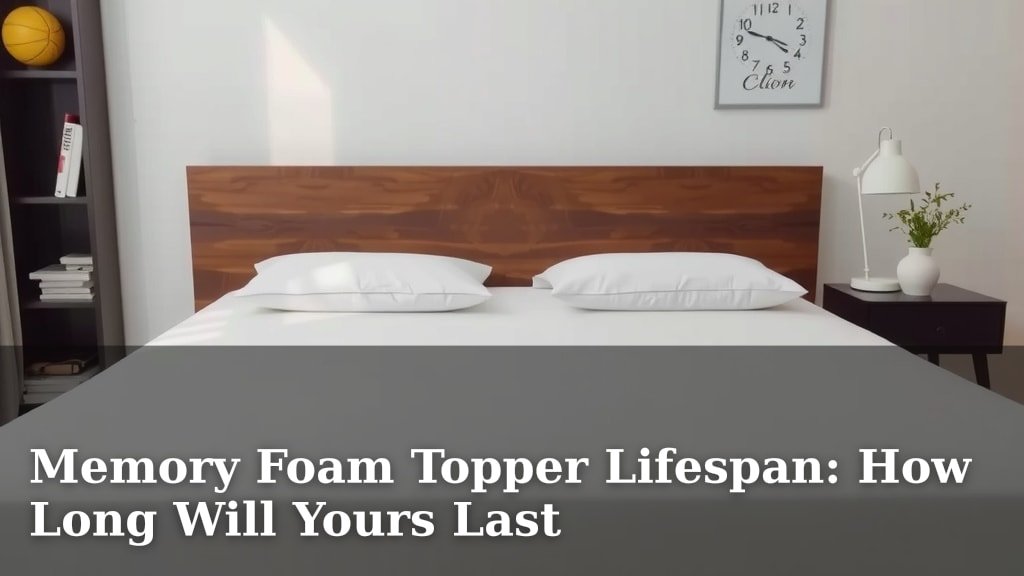 Memory Foam Topper Lifespan: How Long Will Yours Last