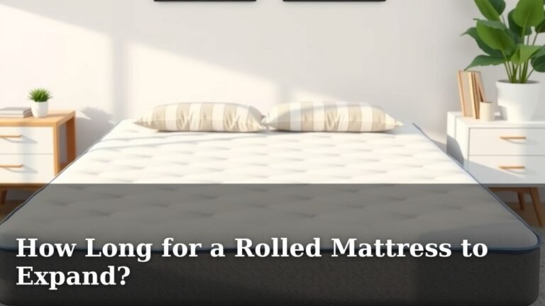 How Long for a Rolled Mattress to Expand?
