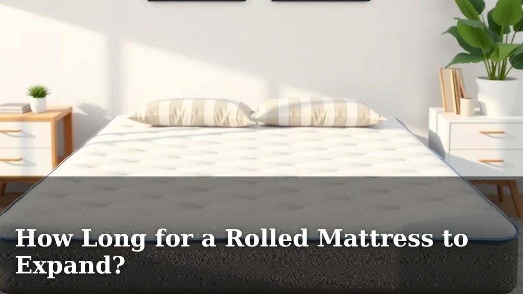 How Long for a Rolled Mattress to Expand?