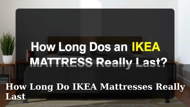 How Long Do IKEA Mattresses Really Last