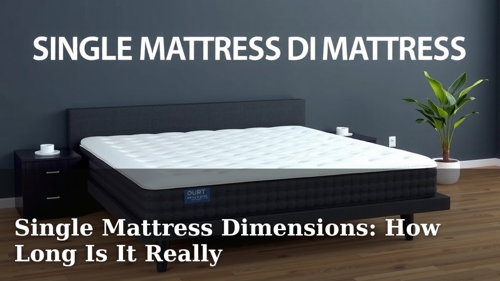 Single Mattress Dimensions: How Long Is It Really