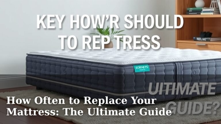 How Often to Replace Your Mattress: The Ultimate Guide