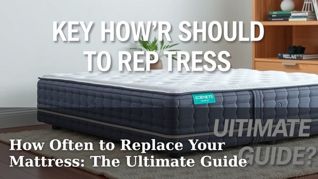 How Often to Replace Your Mattress: The Ultimate Guide