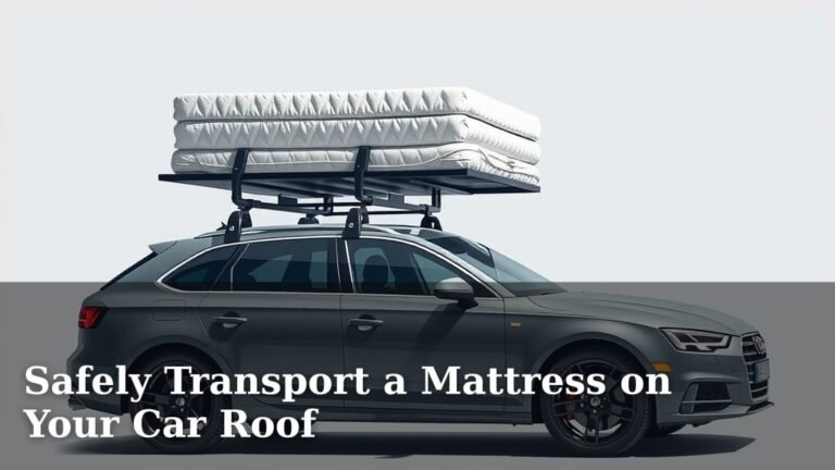 Safely Transport a Mattress on Your Car Roof