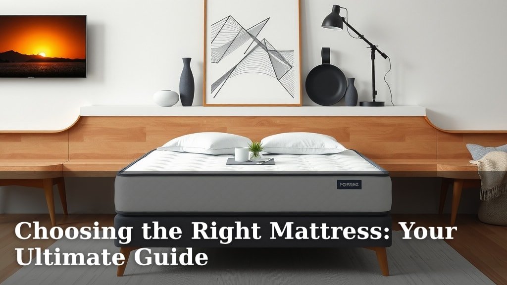 Choosing the Right Mattress: Your Ultimate Guide