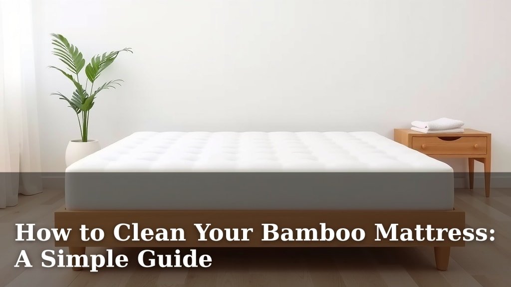 How to Clean Your Bamboo Mattress: A Simple Guide