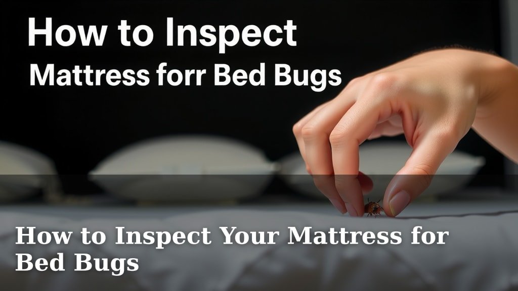 How to Inspect Your Mattress for Bed Bugs
