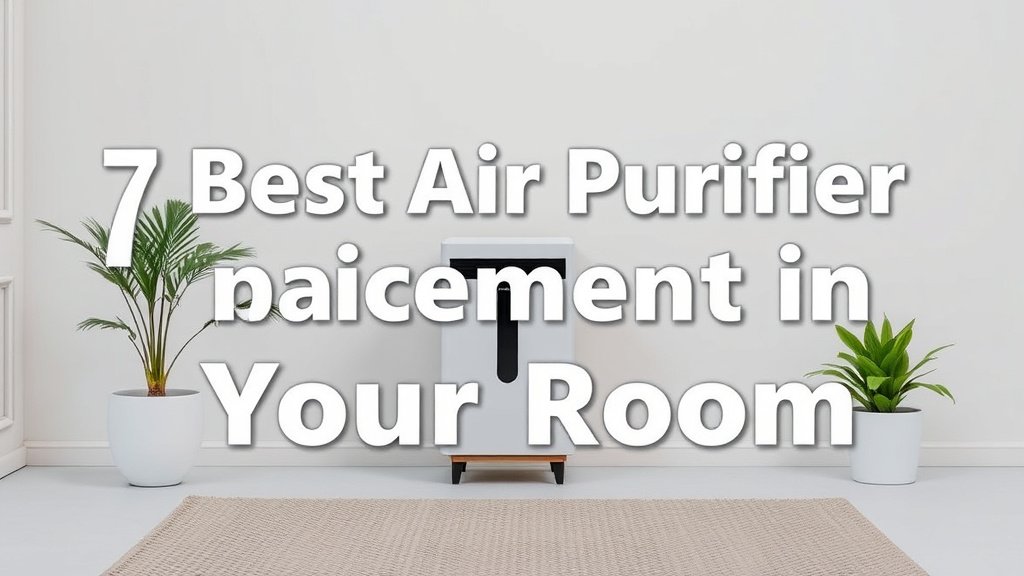 7 Best Air Purifier Placements in Your Room