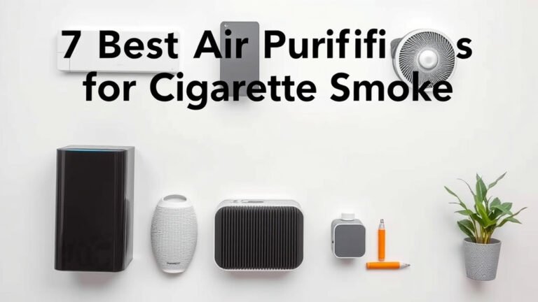 7 Best Air Purifiers for Cigarette Smoke