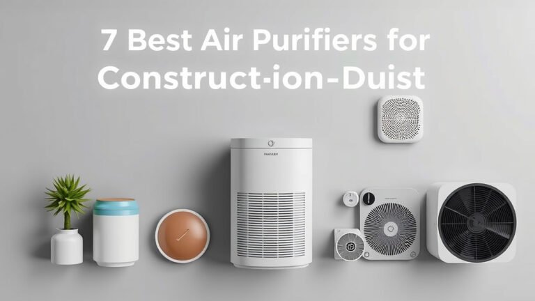7 Best Air Purifiers for Construction Dust