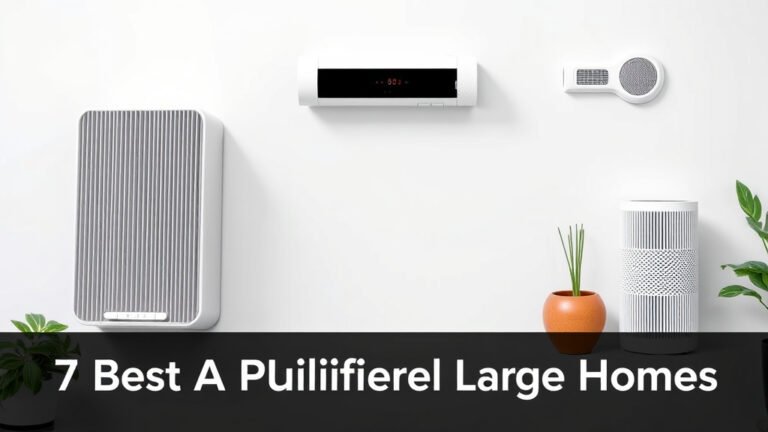 7 Best Air Purifiers for Large Homes