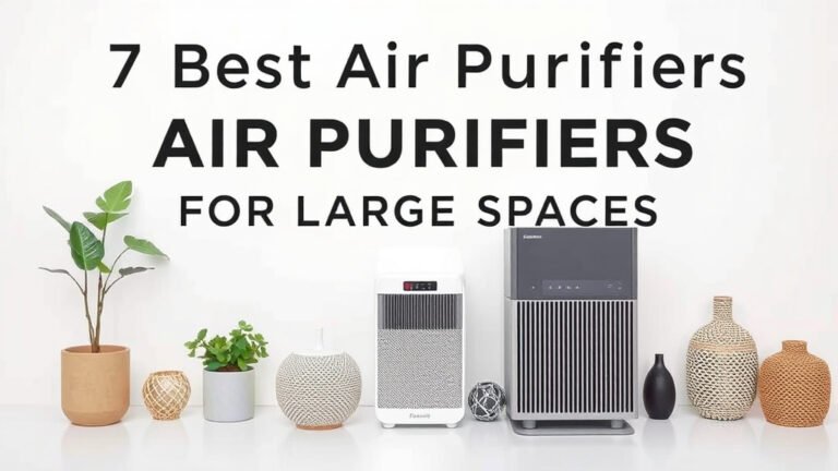 7 Best Air Purifiers for Large Spaces