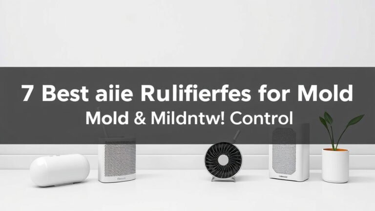 7 Best Air Purifiers for Mold & Mildew Control