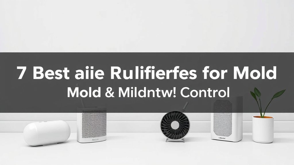 7 Best Air Purifiers for Mold & Mildew Control