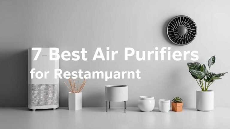 7 Best Air Purifiers for Restaurants in 2026