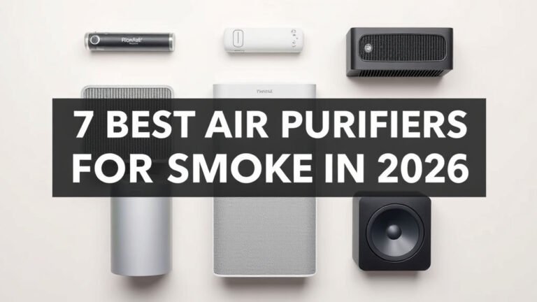 7 Best Air Purifiers for Smoke Smell in 2026