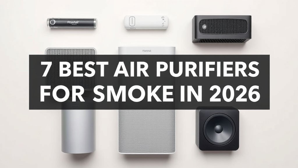 7 Best Air Purifiers for Smoke Smell in 2026