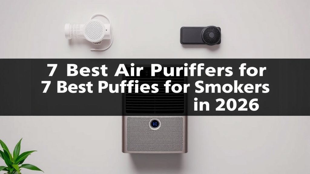 7 Best Air Purifiers for Smokers in 2026
