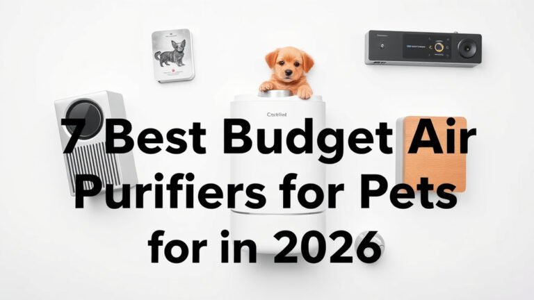 7 Best Budget Air Purifiers for Pets in 2026