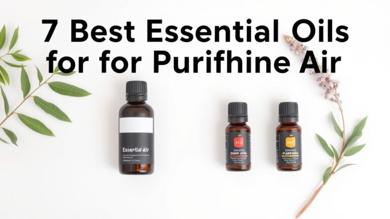 7 Best Essential Oils for Purifying Air