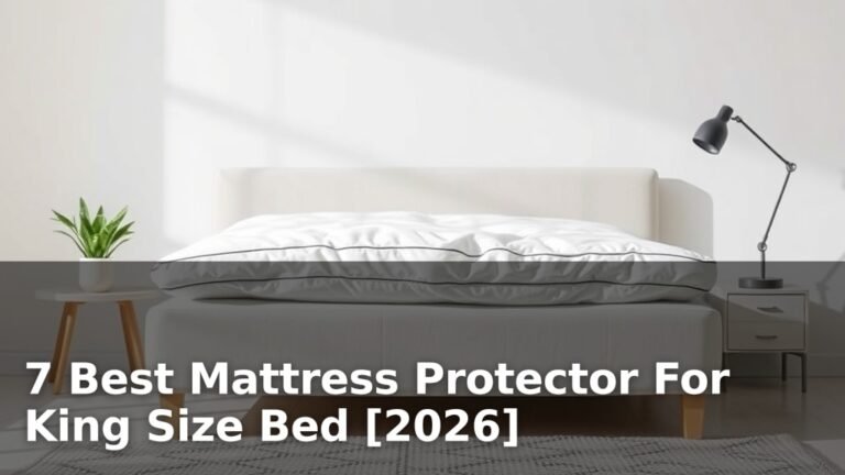 7 Best Mattress Protector For King Size Bed [2026]