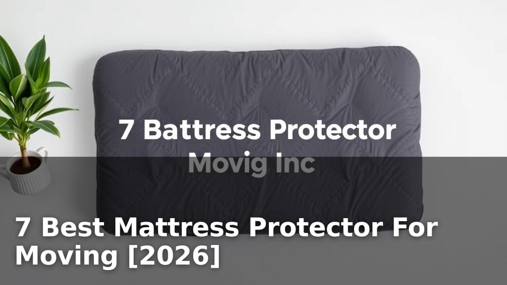 7 Best Mattress Protector For Moving [2026]