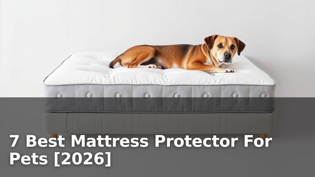 7 Best Mattress Protector For Pets [2026]