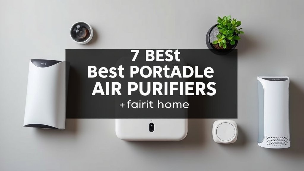 7 Best Portable Air Purifiers for Your Home