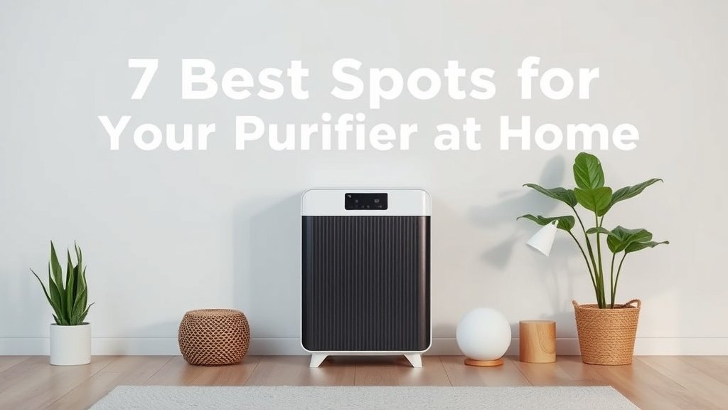 7 Best Spots for Your Air Purifier at Home