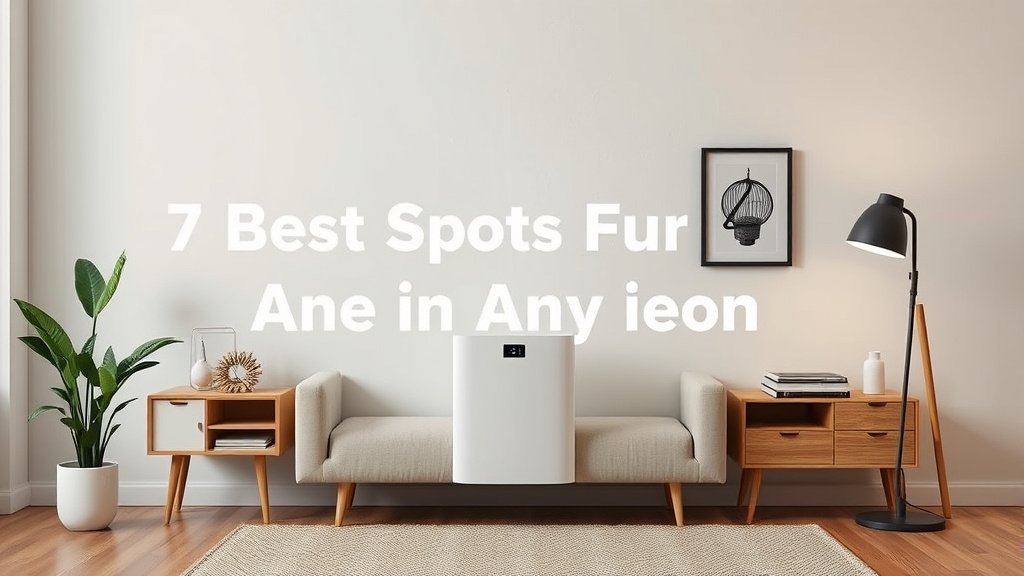 7 Best Spots for Your Air Purifier in Any Room