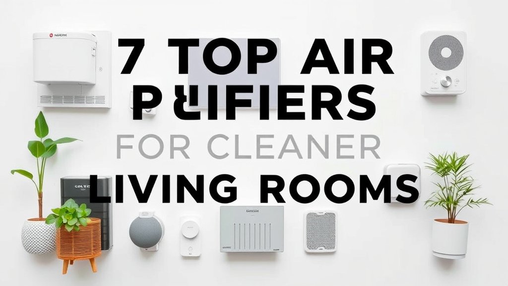 7 Top Air Purifiers for Cleaner Living Rooms