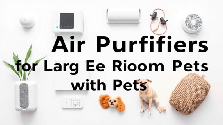 7 Top Air Purifiers for Large Rooms with Pets