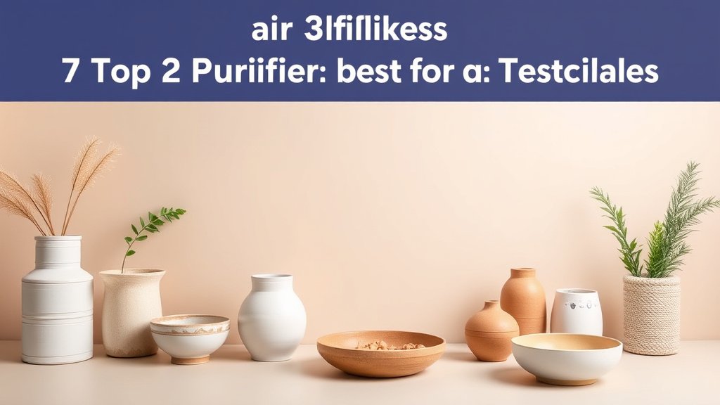 7 Top Air Purifiers for Pottery Studios