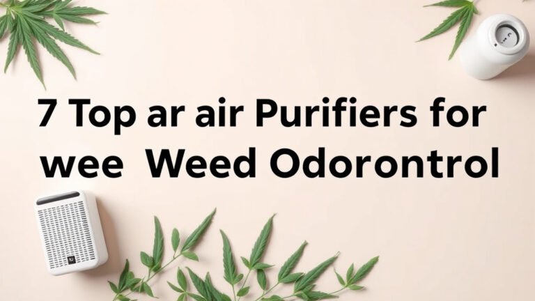 7 Top Air Purifiers for Weed Odor Control