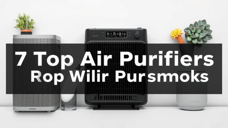 7 Top Air Purifiers for Wildfire Smoke