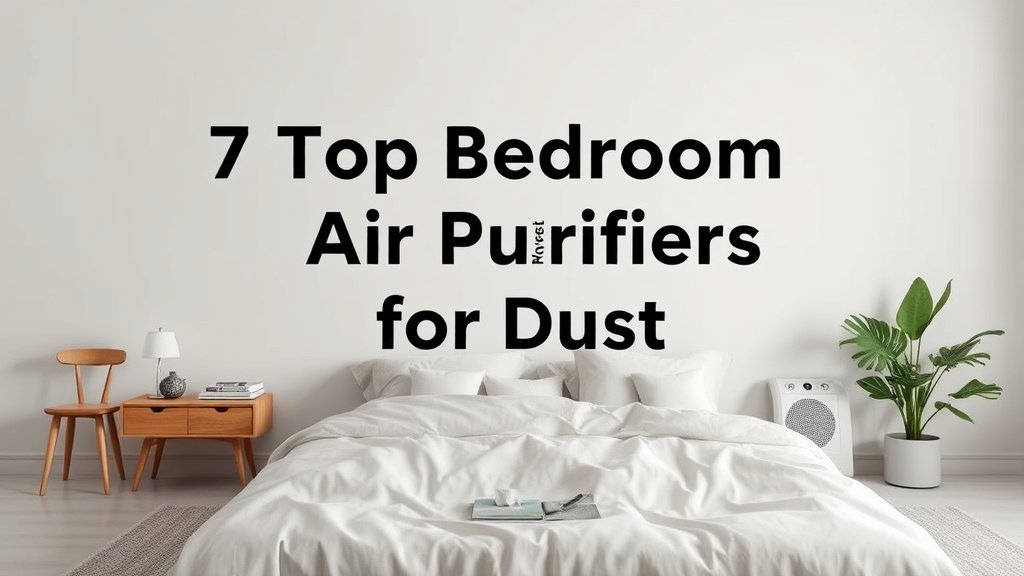 7 Top Bedroom Air Purifiers for Dust