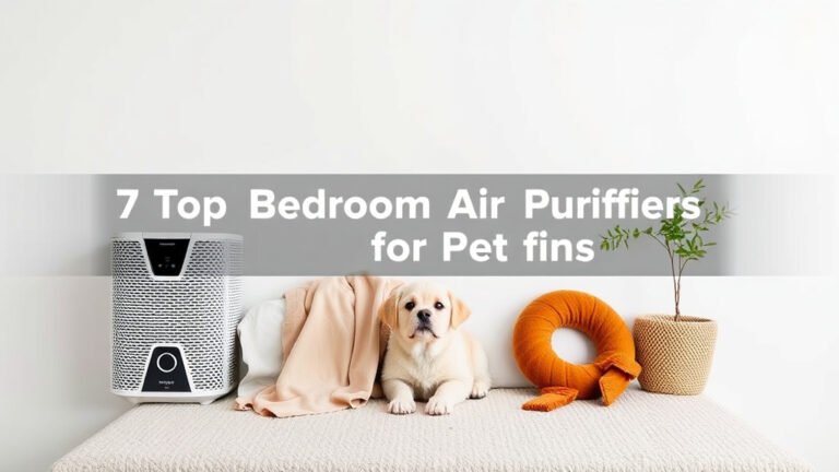 7 Top Bedroom Air Purifiers for Pet Owners