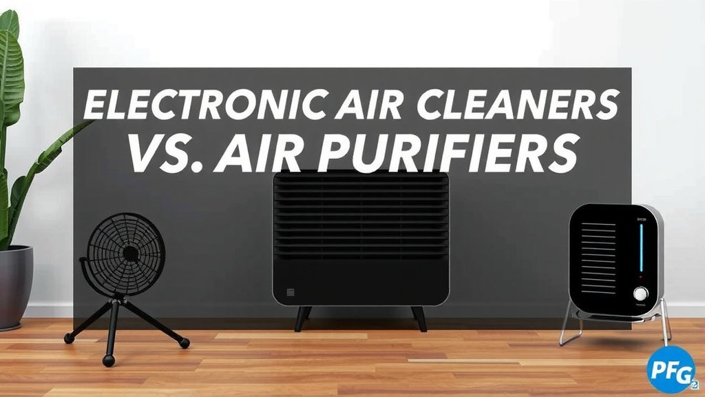 Electronic Air Cleaners vs. Air Purifiers: Understanding the Core Differences