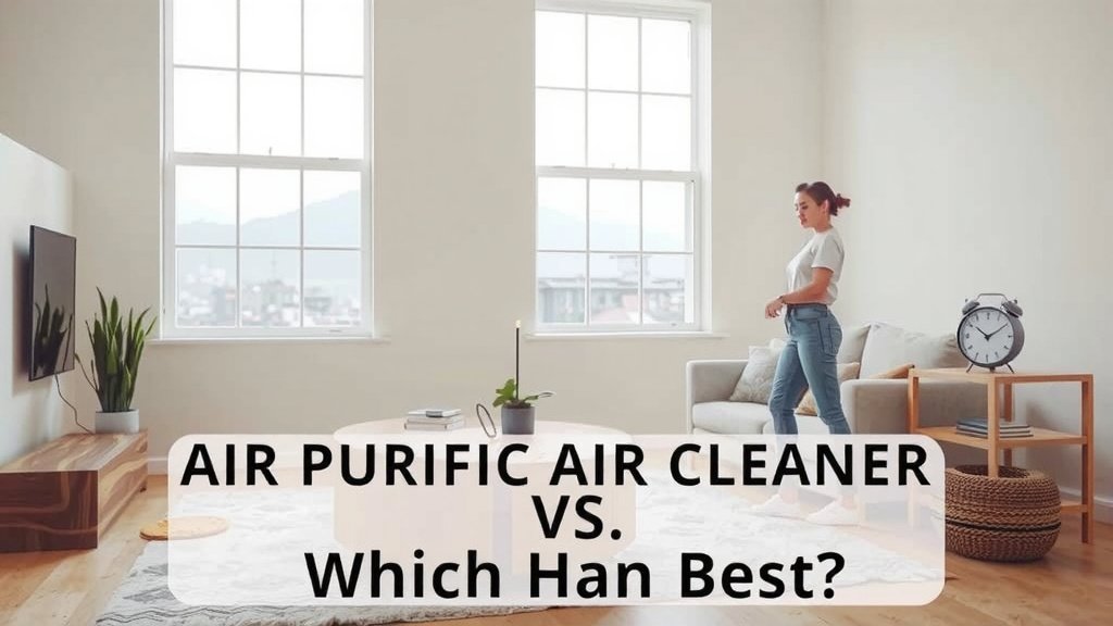 Electronic Air Cleaner vs Air Purifier: Which is Best